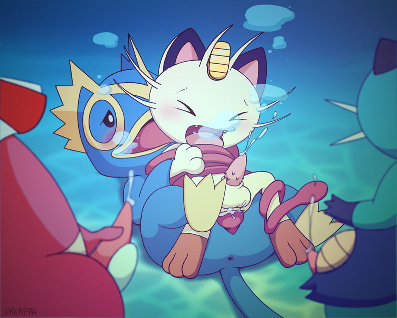 Rule34 – If it exists, there is porn of it / ukkappa, dewott, kecleon, meowth, slowking / 232889