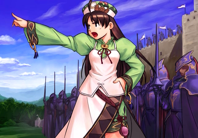 viorate platane, atelier (series), atelier viorate, gust, 1girl, 6+boys, army, multiple boys, solo focus