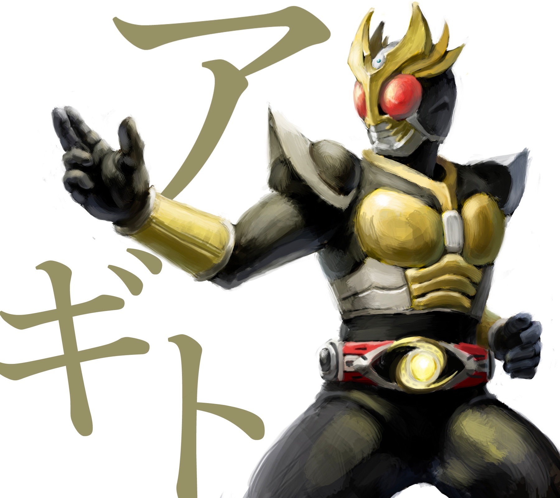 yona, kamen rider agito, kamen rider agito (ground form), kamen rider, highres, tagme, belt, male focus, solo