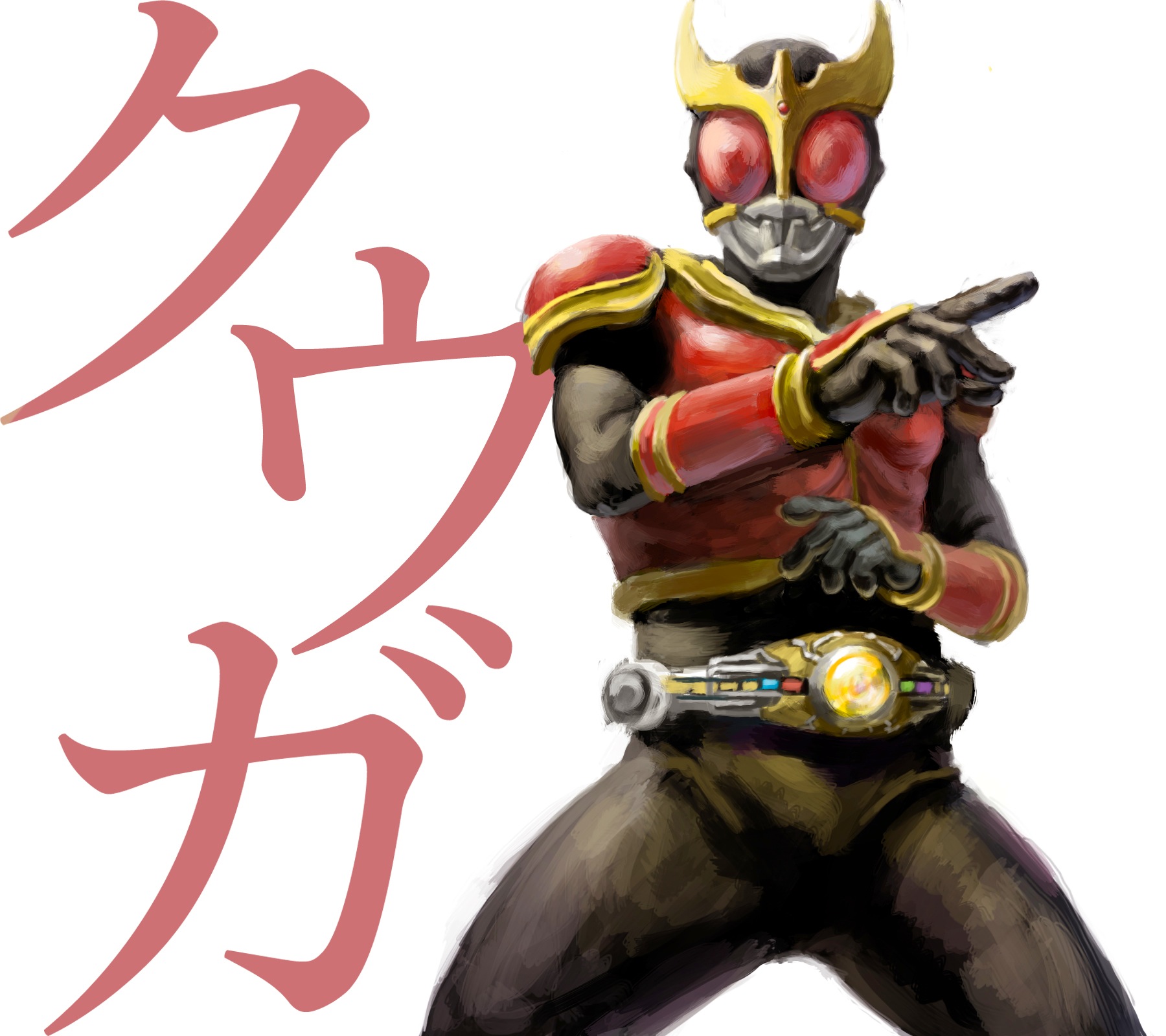 yona, kamen rider kuuga, kamen rider, highres, 1boy, belt, male focus, solo