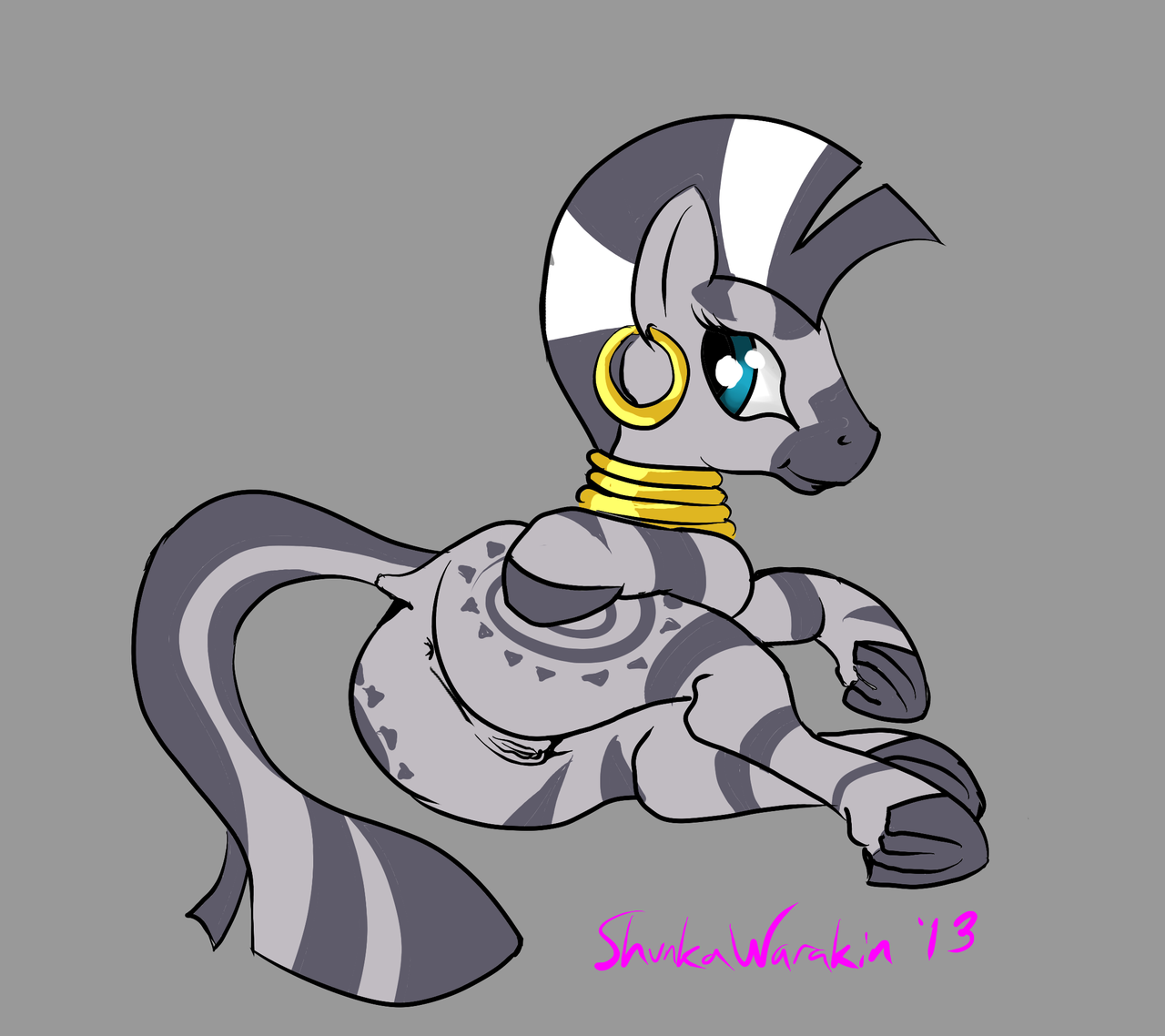 Rule34 – If it exists, there is porn of it / shunkawarakin, zecora (mlp) / 233198
