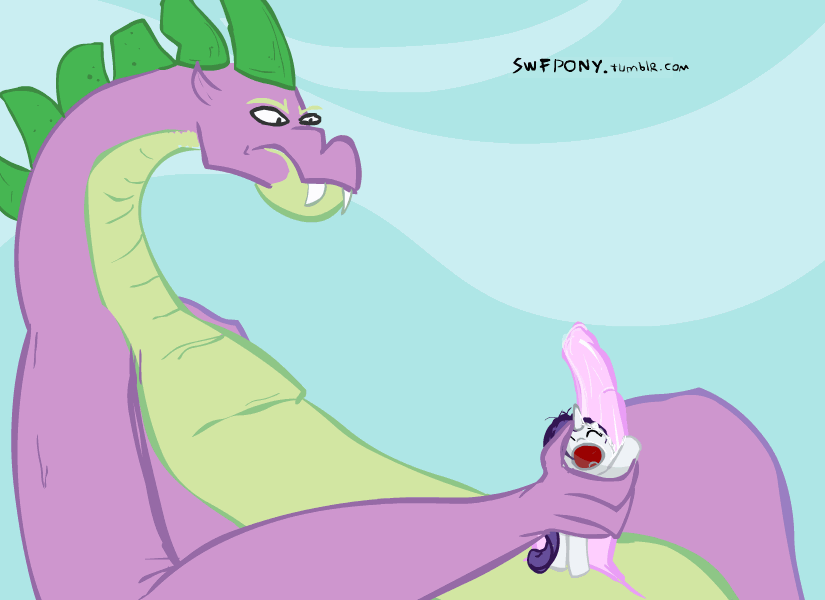 Rule34 – If it exists, there is porn of it / swfpony, rarity (mlp), spike (mlp) / 233414