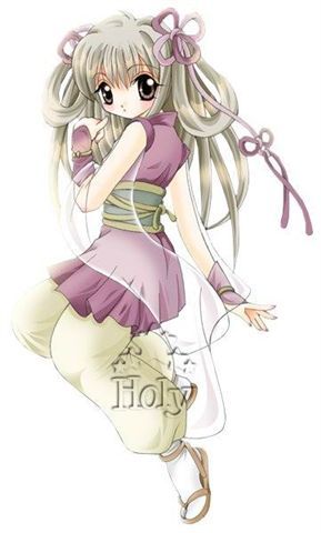 lowres, tagme, green hair, hair ribbon, holy, long hair, ribbon