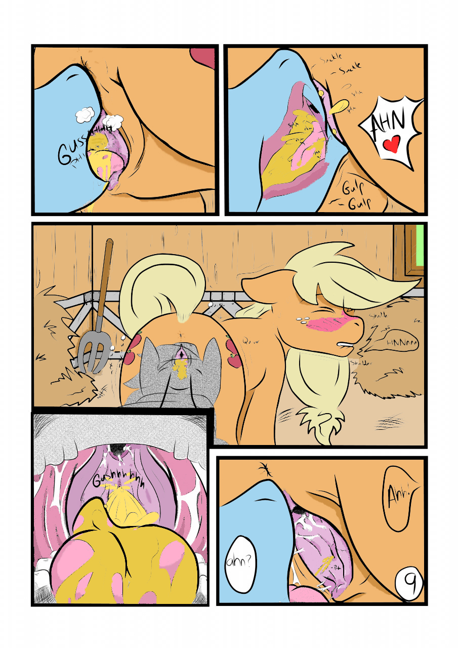 Rule34 – If it exists, there is porn of it / kyokimute, applejack (mlp), rainbow dash (mlp) / 233594