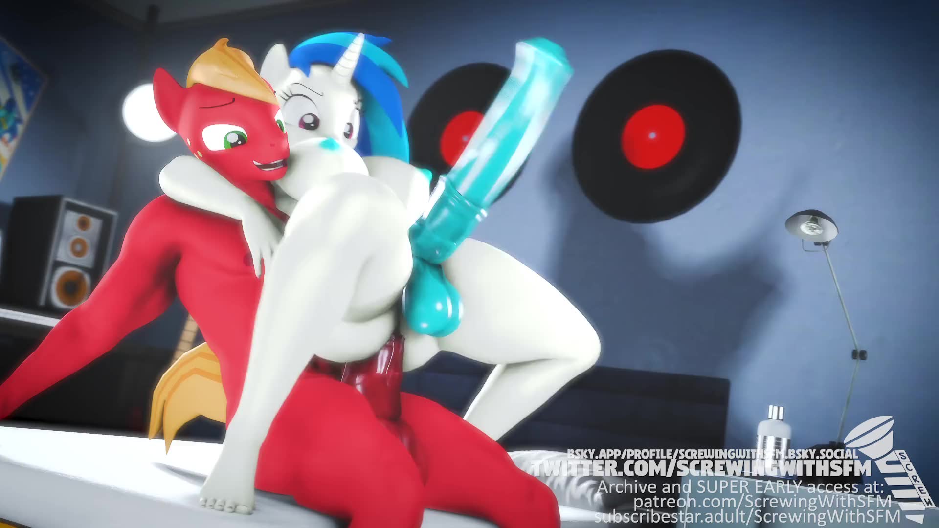 Rule34 – If it exists, there is porn of it / screwingwithsfm, big macintosh (mlp), dj pon-3 (mlp), vinyl scratch (mlp) / 8682678