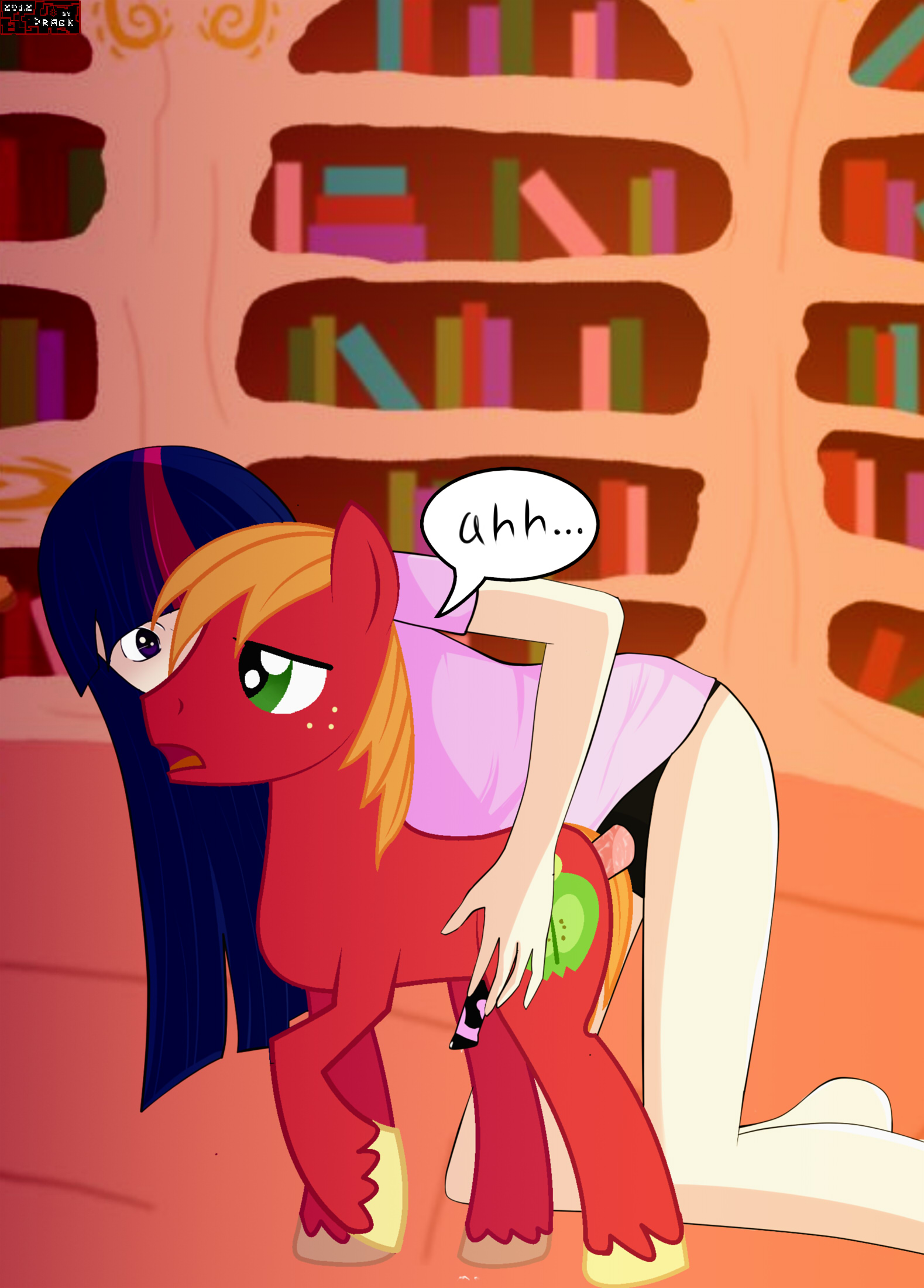 Rule34 – If it exists, there is porn of it / dragk, big macintosh (mlp), twilight sparkle (mlp) / 233607