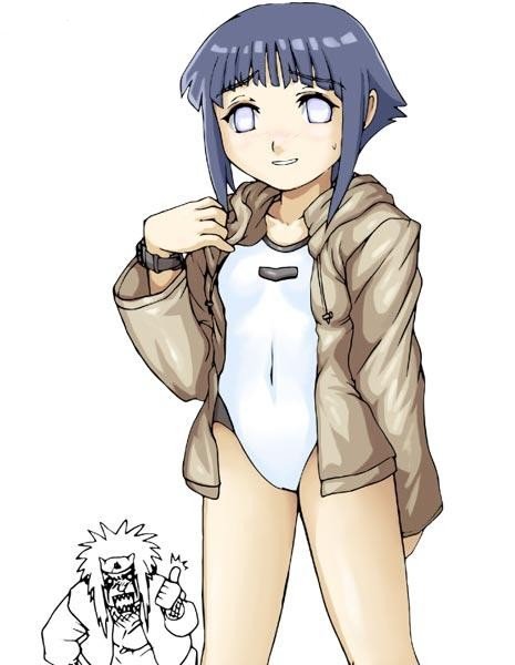 hyuuga hinata, jiraiya (naruto), naruto (classic), naruto (series), artist request, tagme, competition swimsuit, netorare, one-piece swimsuit, swimsuit