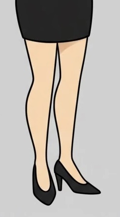 cynthia (pokemon), lowres, non-web source, bare legs, business suit, formal clothes, high heels, legs, lower body, miniskirt, skirt, spread legs, suit