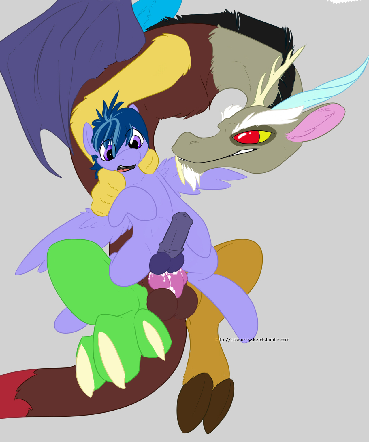 Rule34 – If it exists, there is porn of it / messysketch, discord (mlp), original character / 233892