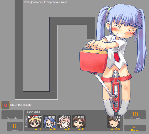sakurabe notos, otogi-juushi akazukin, gretel, animated, animated gif, flash, 00s, blood, blue eyes, blue hair, blush, defloration, empty eyes, female focus, loli, pussy, tears, twintails