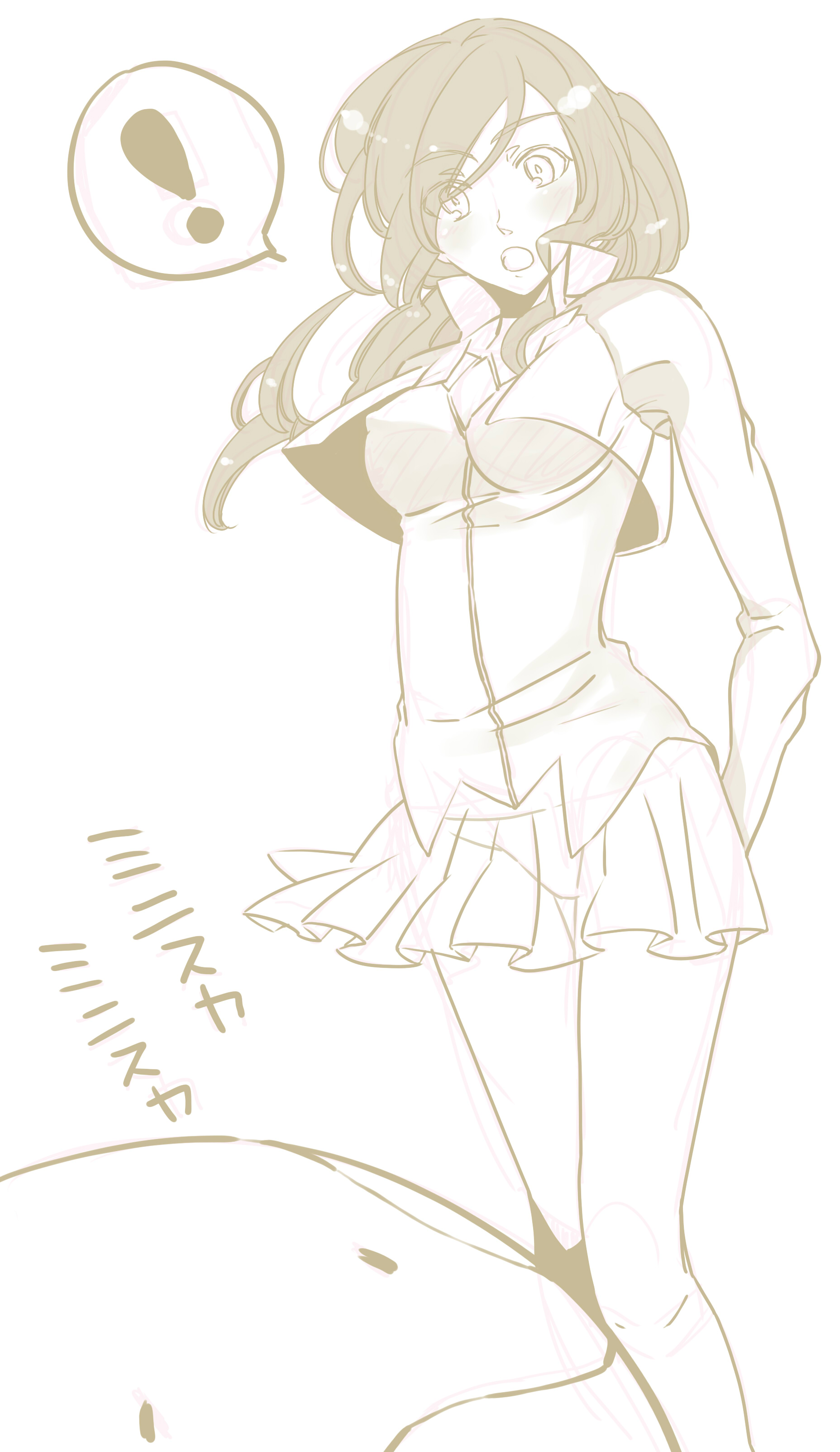 gorock, feldt grace, haro, gundam, gundam 00, absurdres, bad id, bad pixiv id, highres, 00s, monochrome, solo