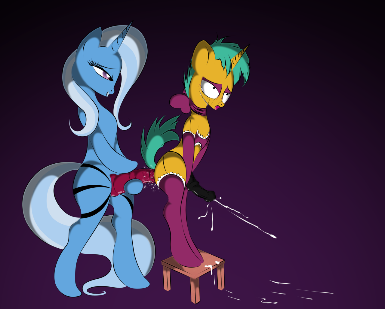 Rule34 – If it exists, there is porn of it / v-d-k, snails (mlp), trixie (mlp) / 234645