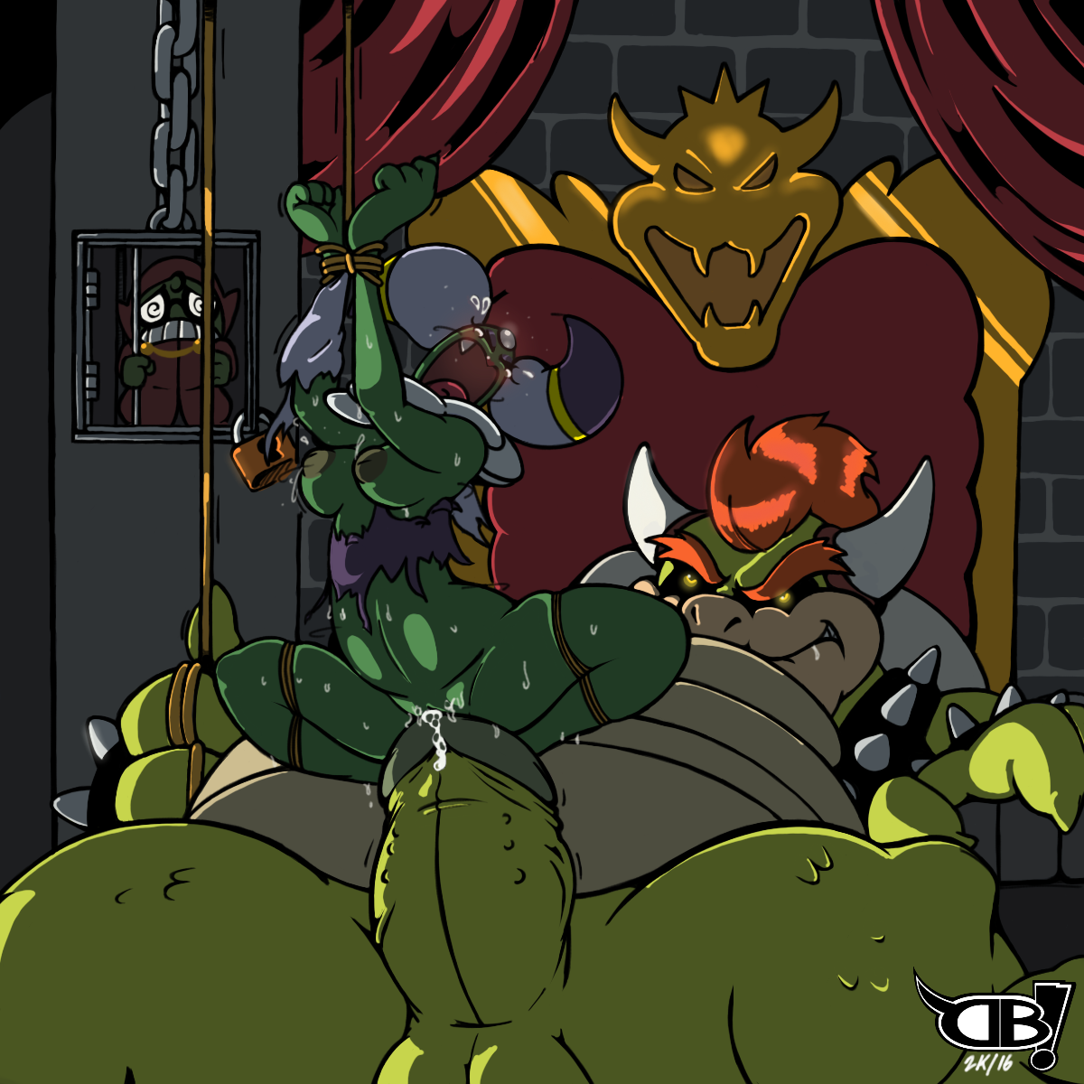 Rule34 – If it exists, there is porn of it / darkboss, bowser, cackletta, fawful, koopa / 234756