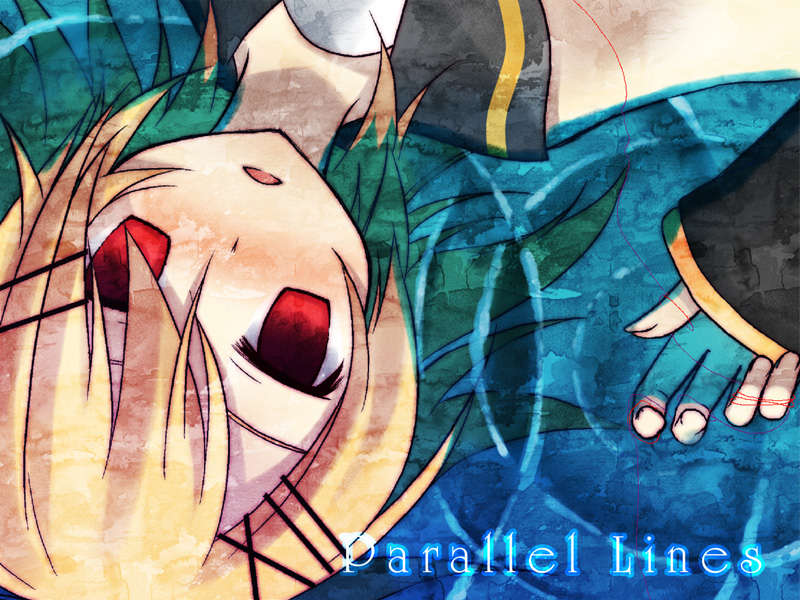 tamura hiro, kagamine rin, vocaloid, bad id, bad pixiv id, 1girl, blonde hair, female focus, lying, red eyes, short hair, solo, water, wet