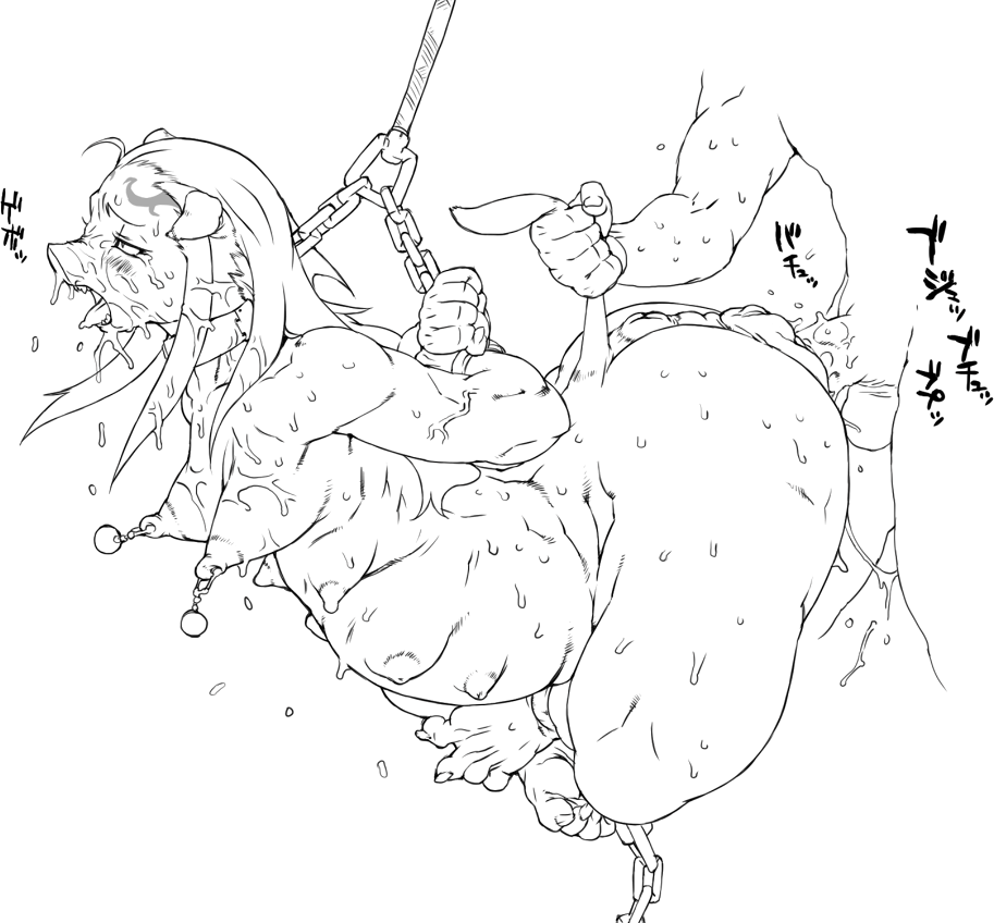 nezunezu, chain, cum, furry, pig, sweat