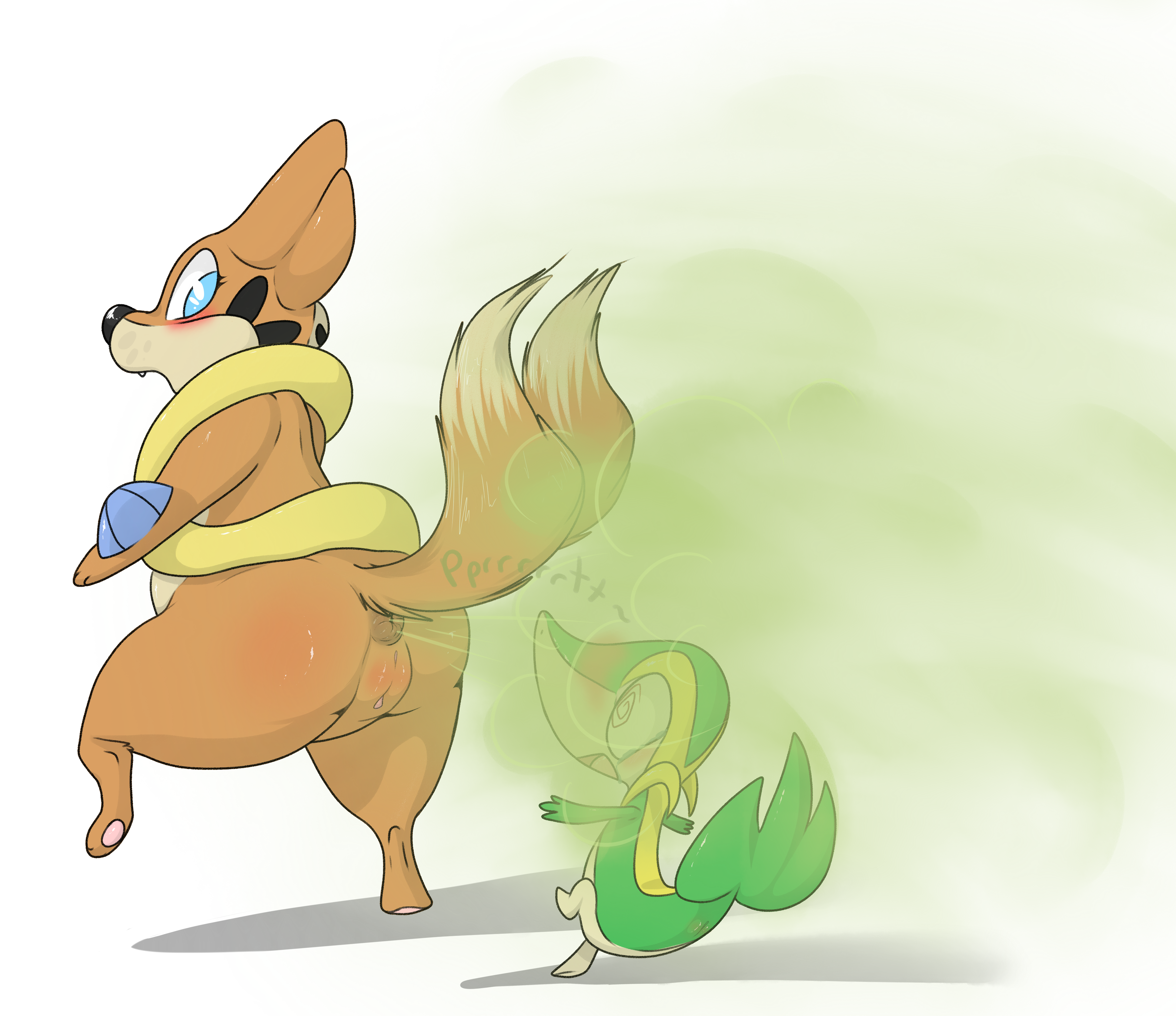 Rule34 – If it exists, there is porn of it / backsash, floatzel, snivy / 235483