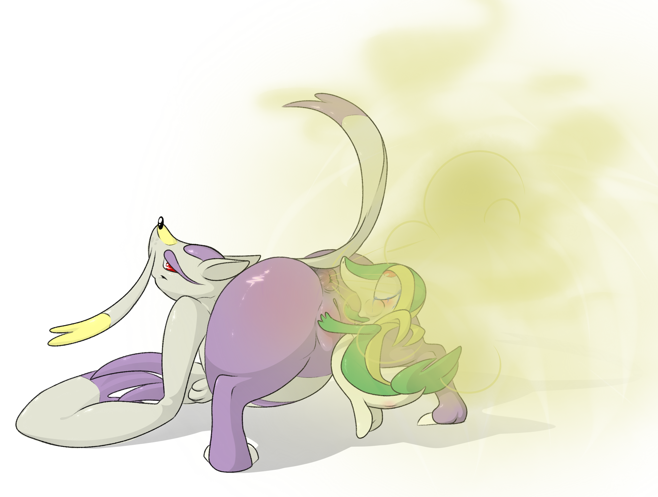 Rule34 – If it exists, there is porn of it / backsash, mienshao, snivy / 235683