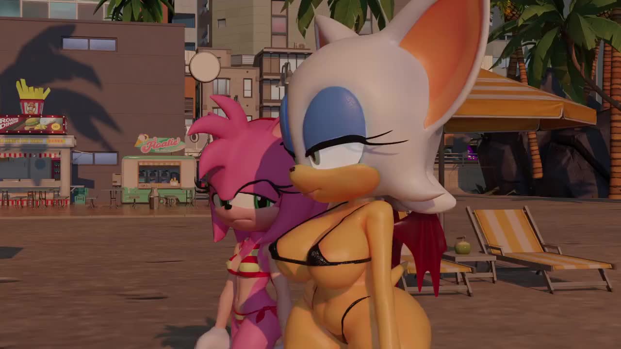 Rule34 – If it exists, there is porn of it / amy rose, rouge the bat / 8683088