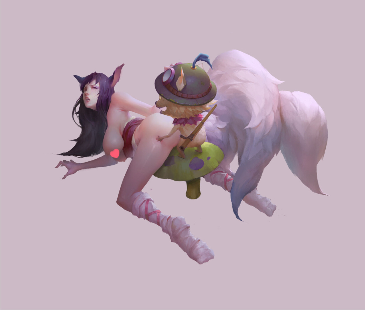 Rule34 – If it exists, there is porn of it / enforcer12, ruanxiao12, ahri, teemo, yordle / 236154