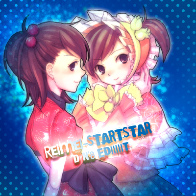 nogoodlife, futami ami, futami mami, idolmaster, idolmaster (classic), idolmaster 1, lowres, 00s, 2girls, bonnet, brown hair, dress, multiple girls, siblings, side ponytail, sisters, twins