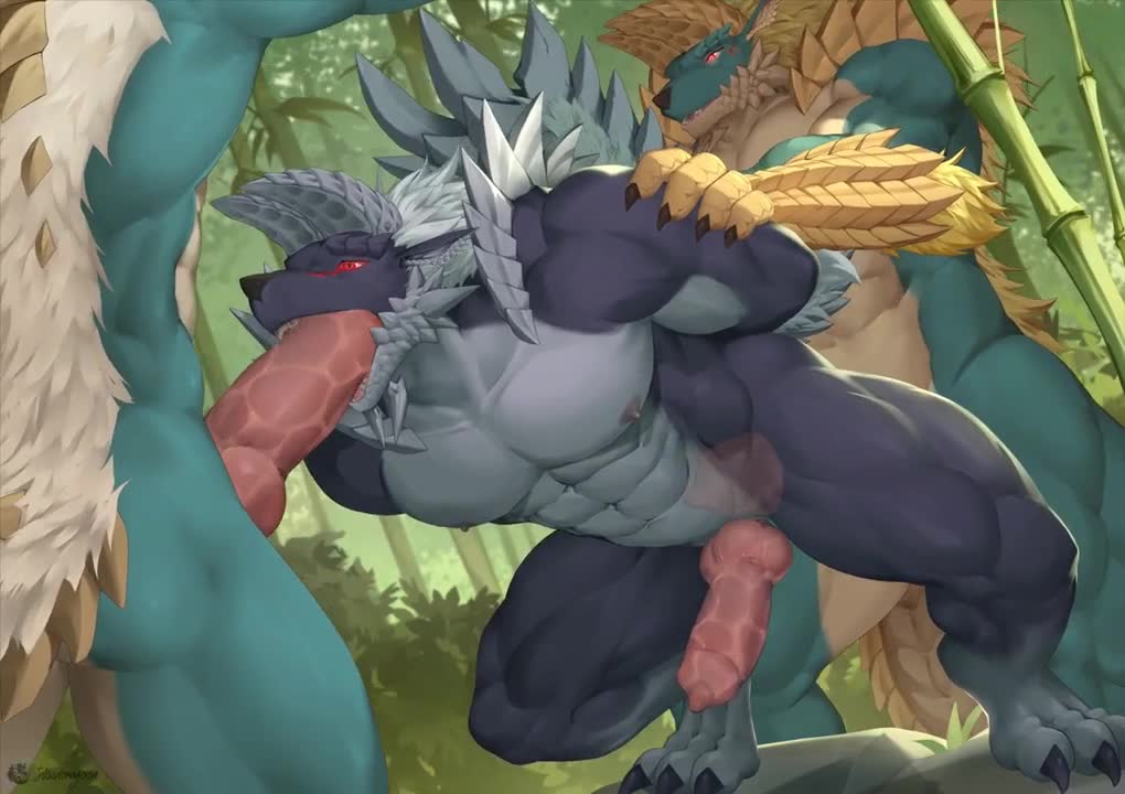 Rule34 – If it exists, there is porn of it / hunk, stygian zinogre, zinogre / 8683210