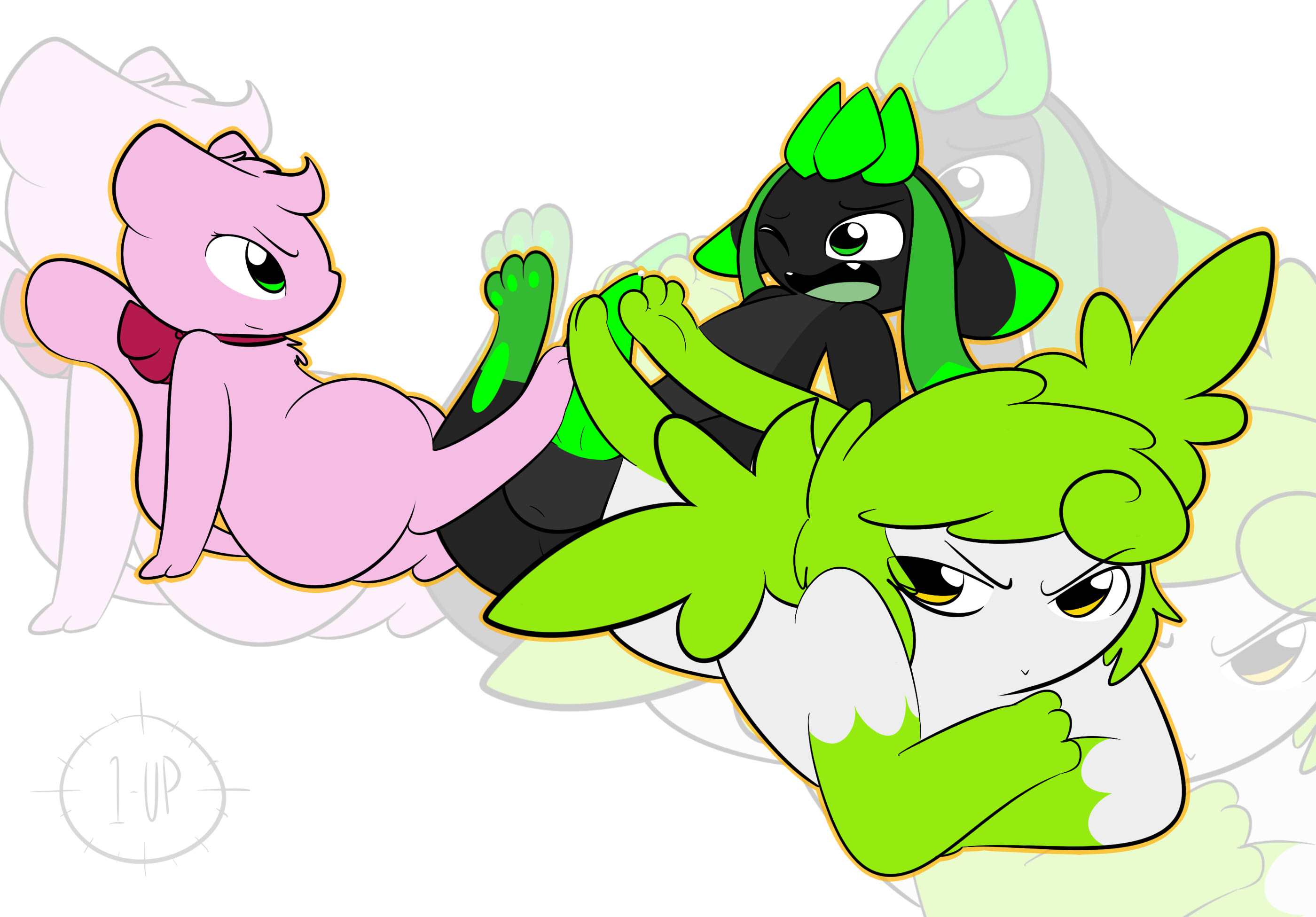 Rule34 – If it exists, there is porn of it / 1-upclock, glaceon, mew, shaymin / 236575
