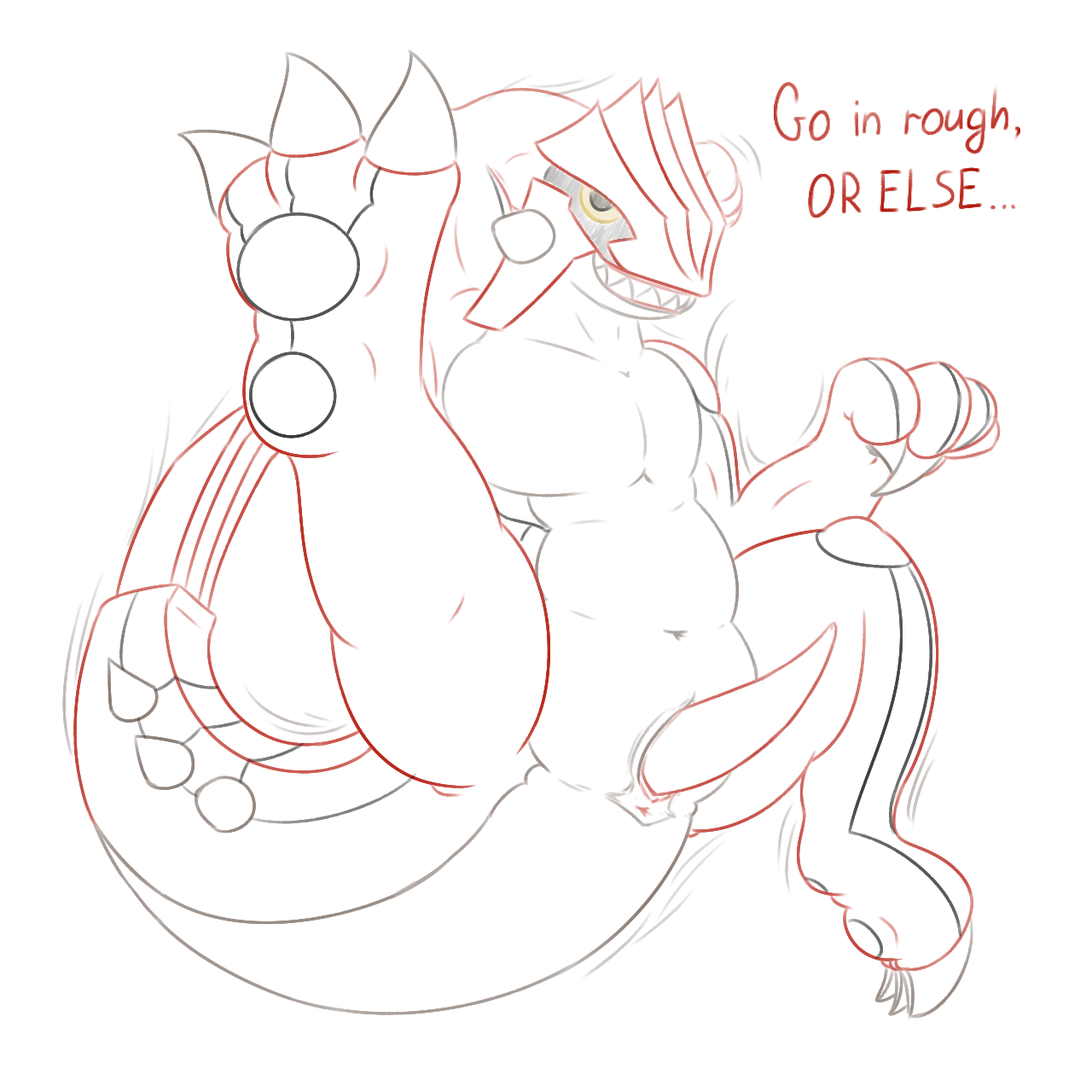 Rule34 – If it exists, there is porn of it / posexe, behemoth, groudon, legendary pokemon / 236631