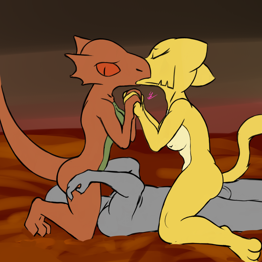 Rule34 – If it exists, there is porn of it / fourball, argonian, katia managan, khajiit, quill-weave / 236710
