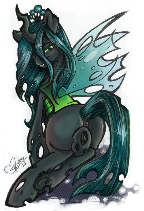 Rule34 – If it exists, there is porn of it / skuttz, queen chrysalis (mlp) / 236723