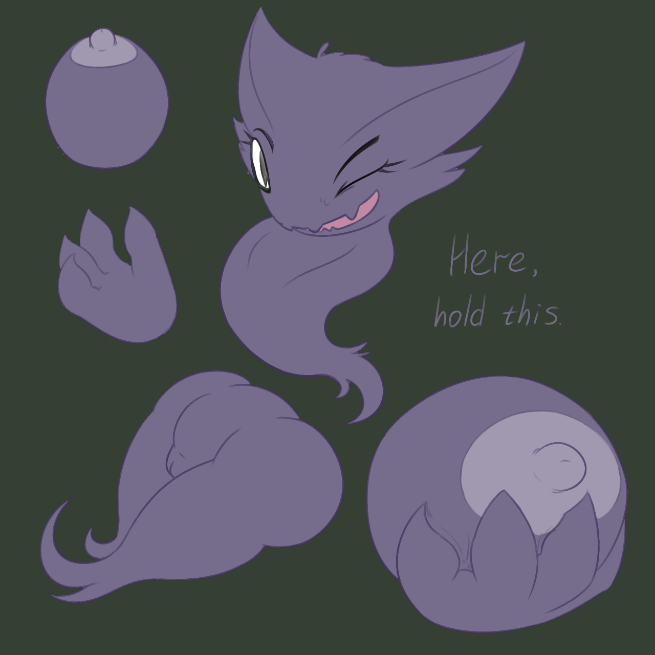 Rule34 – If it exists, there is porn of it / posexe, haunter / 236937