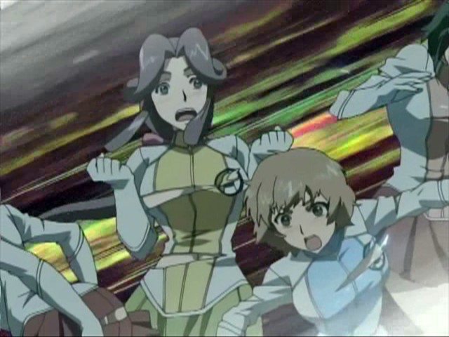 freya's valkyries, shijou saikyou no deshi ken'ichi, tagme, 00s, 10s, brown hair, school uniform, skirt, torn clothes