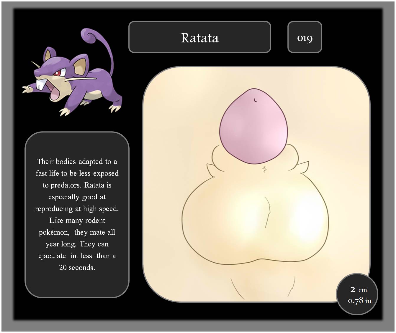 Rule34 – If it exists, there is porn of it / zekromlover, rattata / 236986