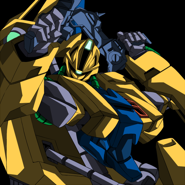 kuma shouchuu, methuss, gundam, zeta gundam, beam rifle, dual wielding, energy gun, gun, hands on own hips, holding, mecha, mecha focus, no humans, robot, simple background, solo, weapon