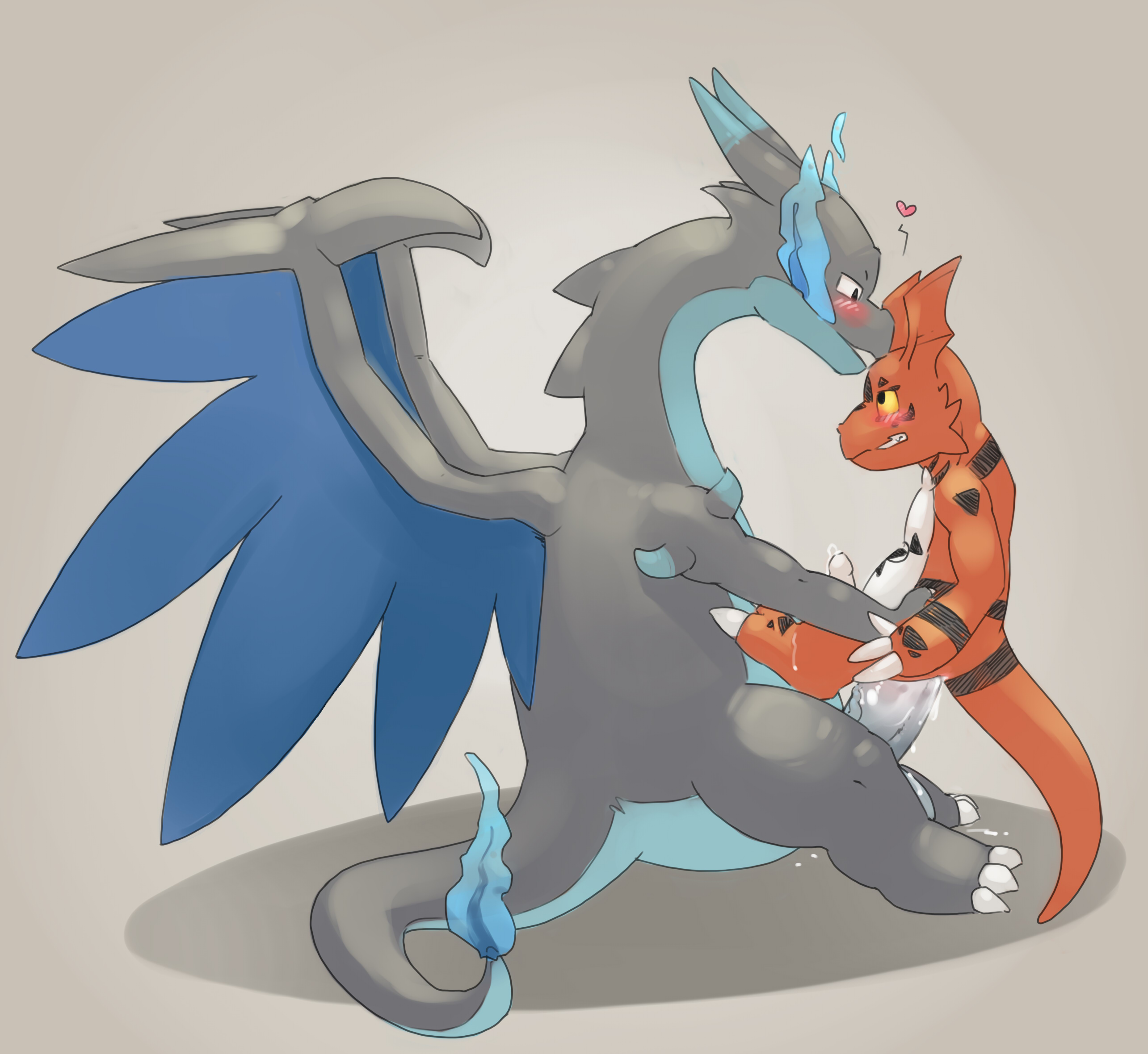 Rule34 – If it exists, there is porn of it / argon vile, charizard, guilmon, mega charizard, mega charizard x / 237450