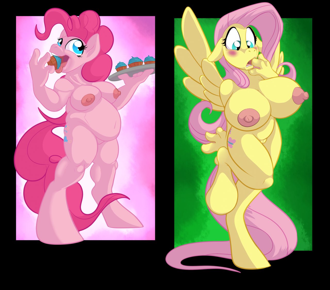 Rule34 – If it exists, there is porn of it / bloo (artist), fluttershy (mlp), pinkie pie (mlp) / 237651