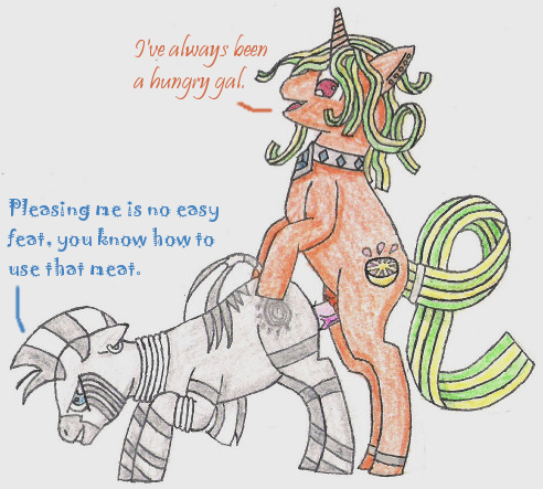 Rule34 – If it exists, there is porn of it / donvoltonus, original character, zecora (mlp) / 237698