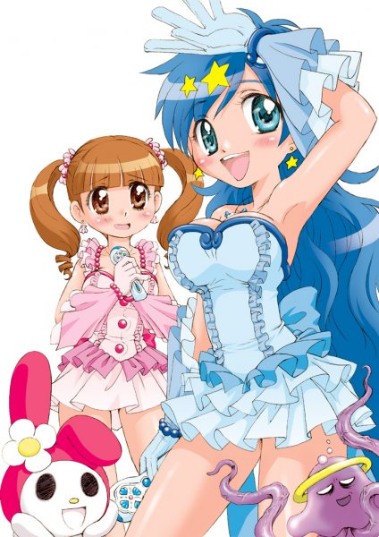 mermaid melody pichi pichi pitch, onegai my melody, sanrio, tagme, 00s, crossover