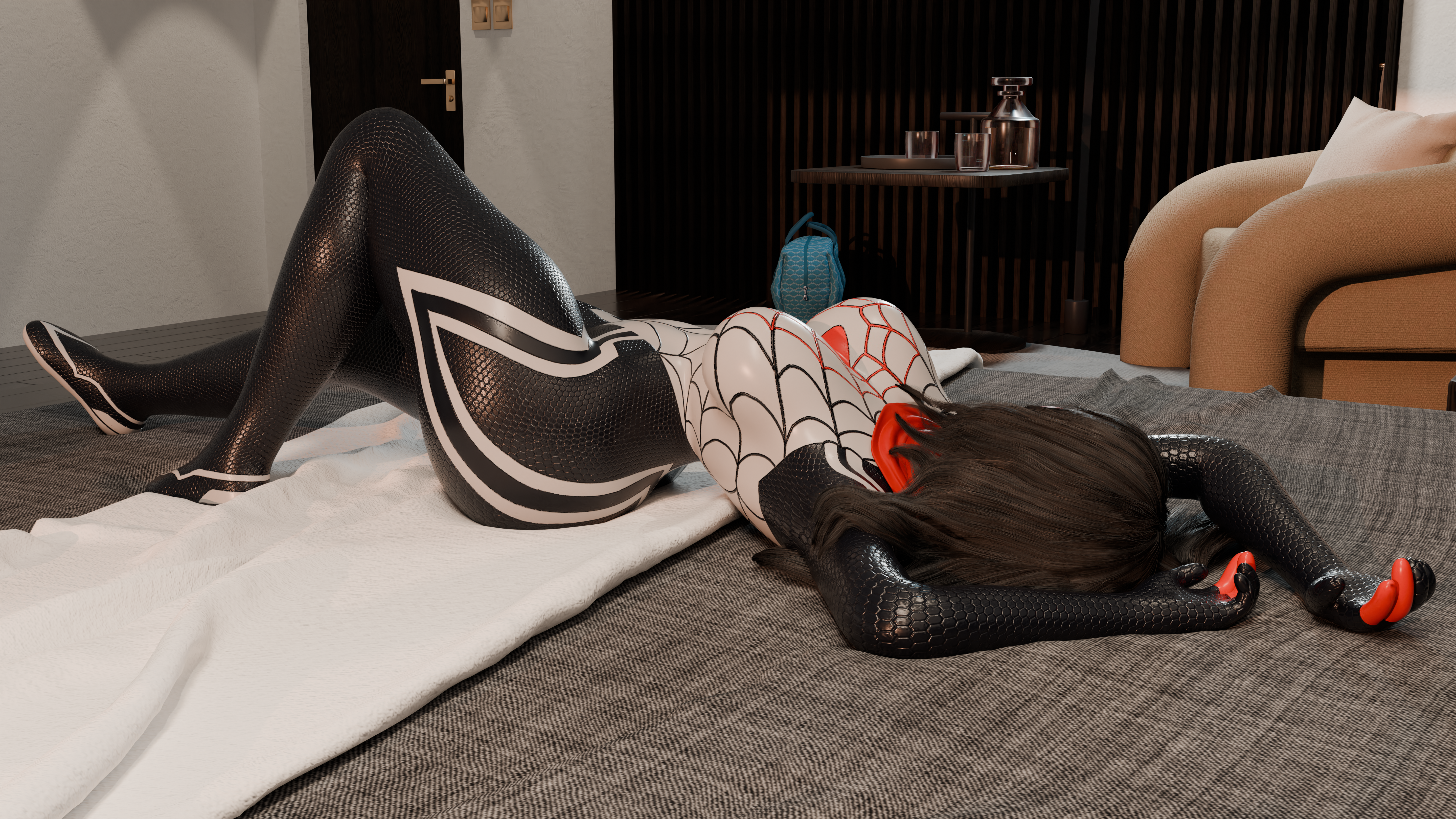 Rule34 – If it exists, there is porn of it / cindy moon, silk (marvel) / 8683435