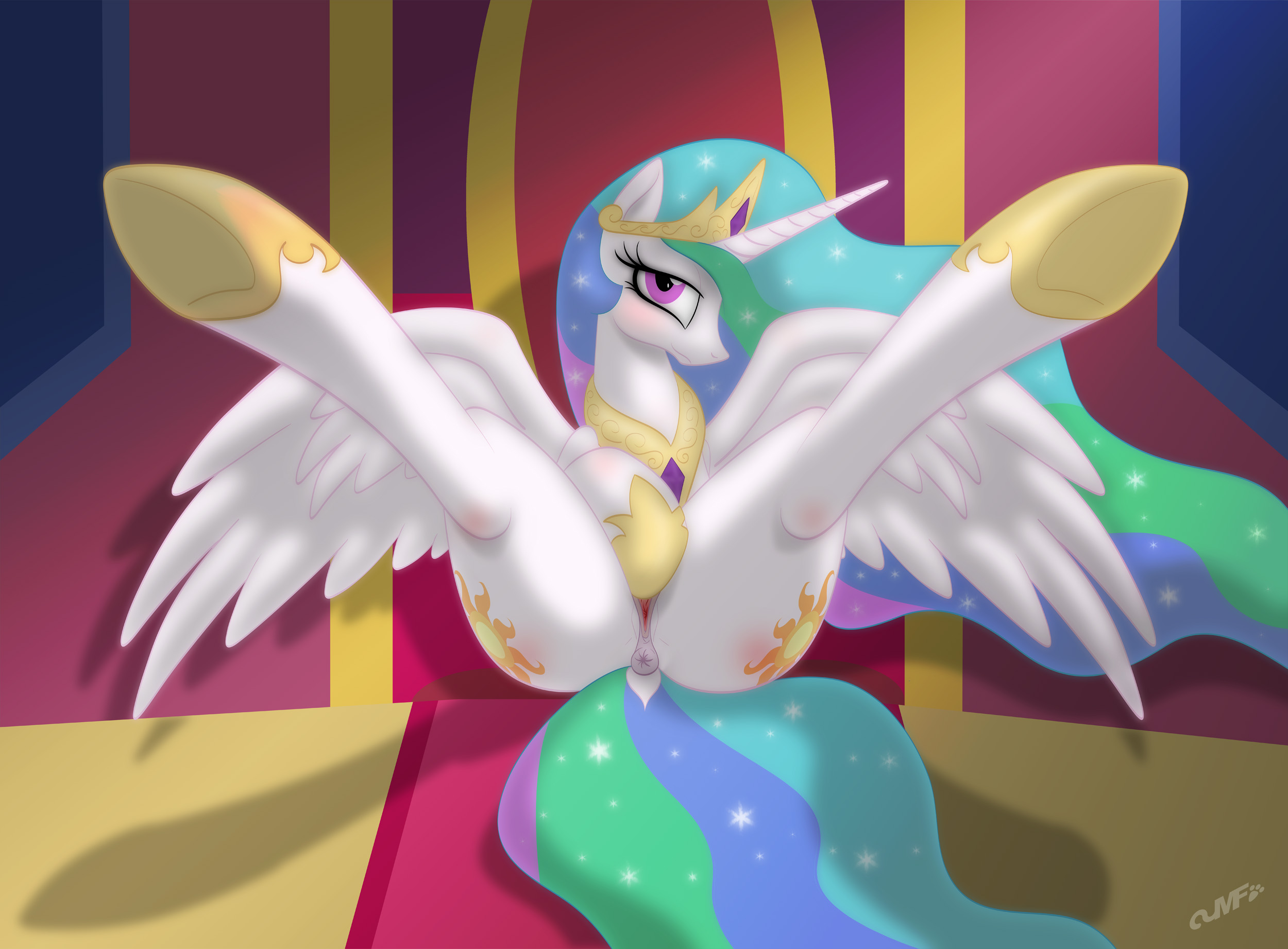Rule34 – If it exists, there is porn of it / miniferu, princess celestia (mlp) / 238137
