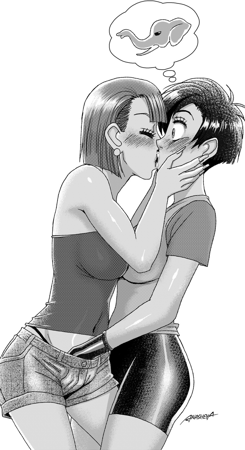 Rule34 – If it exists, there is porn of it / anasheya, bulma briefs, videl / 238373