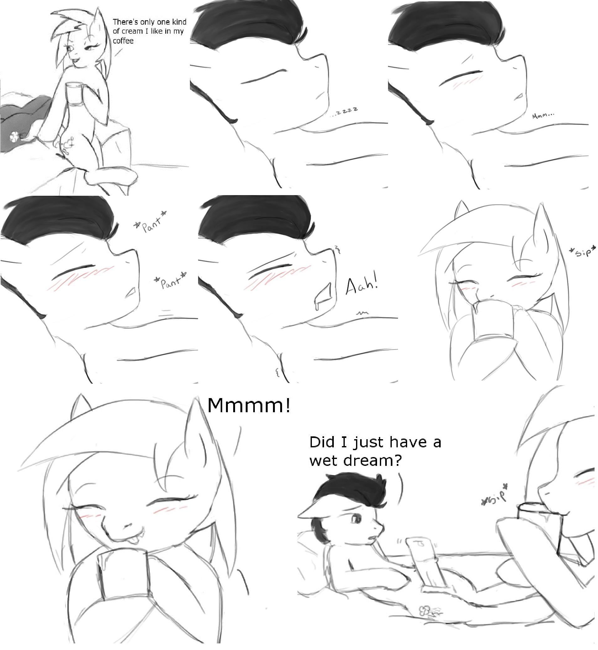 Rule34 – If it exists, there is porn of it / agge, aggerey, flightless, cielo, cielorey, rey (pony) / 238509