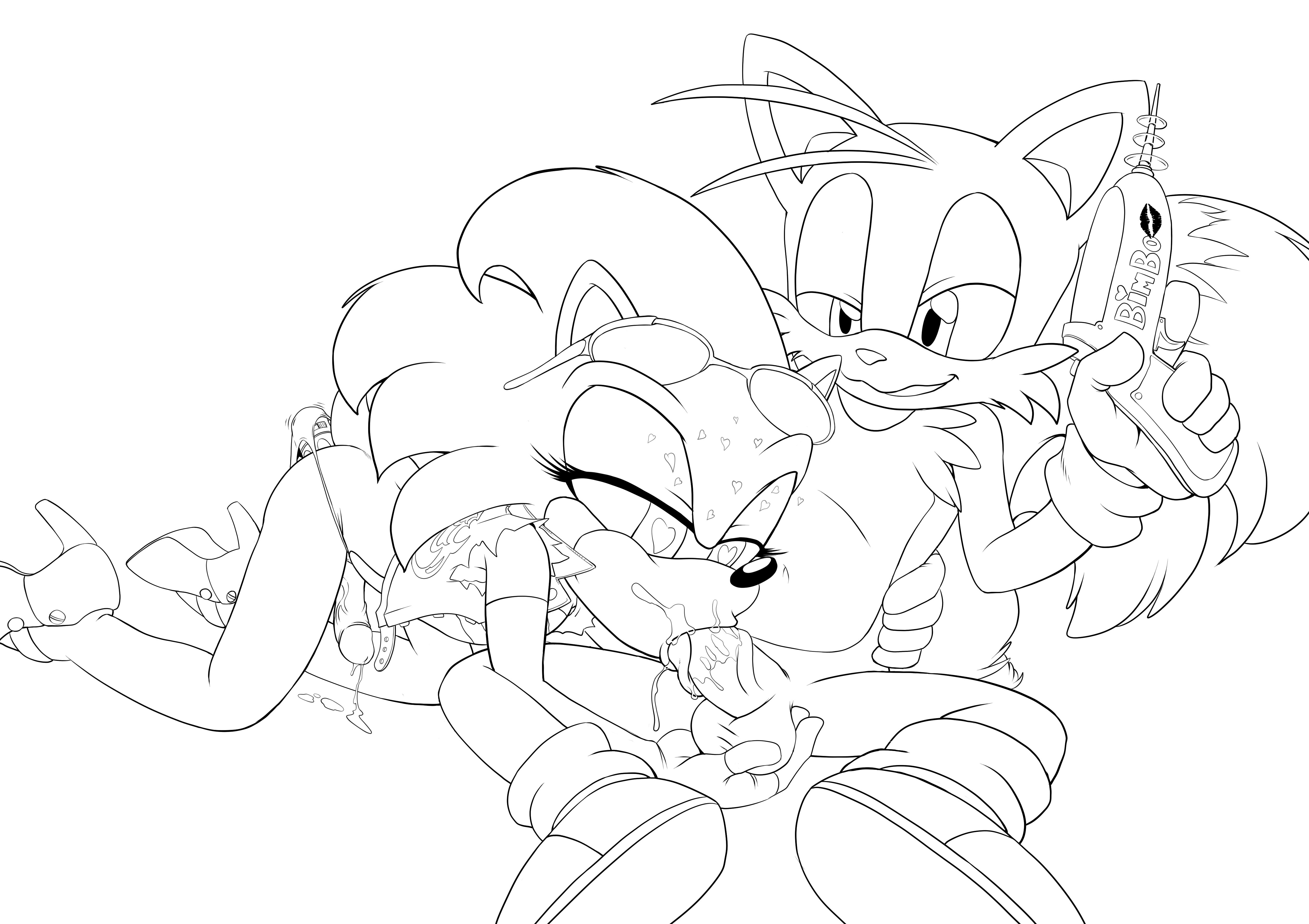 Rule34 – If it exists, there is porn of it / kandlin, miles prower, scourge the hedgehog, tails / 238549