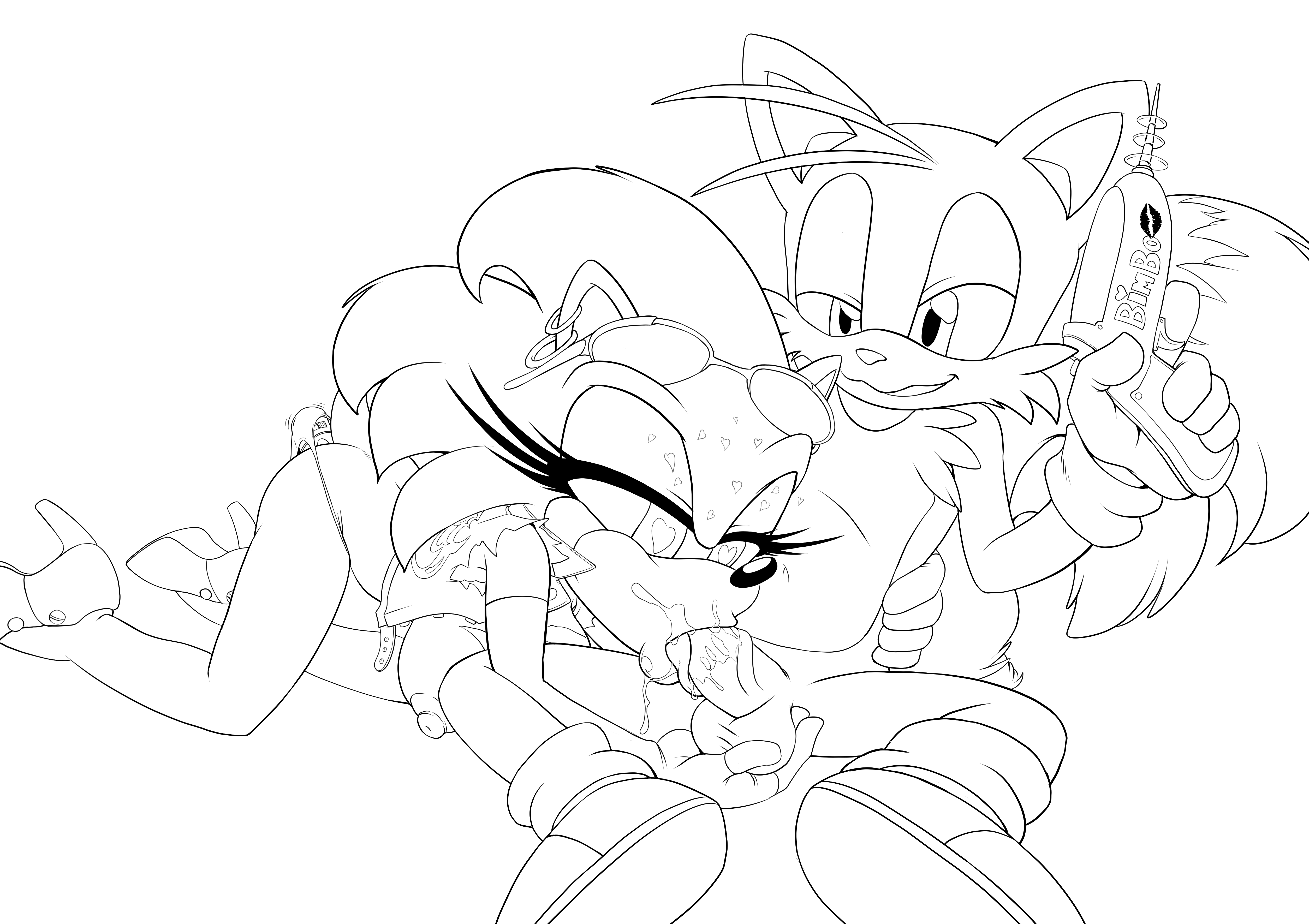 Rule34 – If it exists, there is porn of it / kandlin, miles prower, scourge the hedgehog, tails / 238570