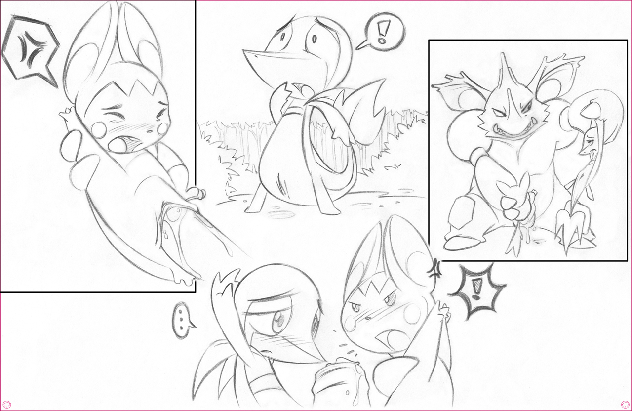Rule34 – If it exists, there is porn of it / harumi, emolga, nidoking, snivy / 238726