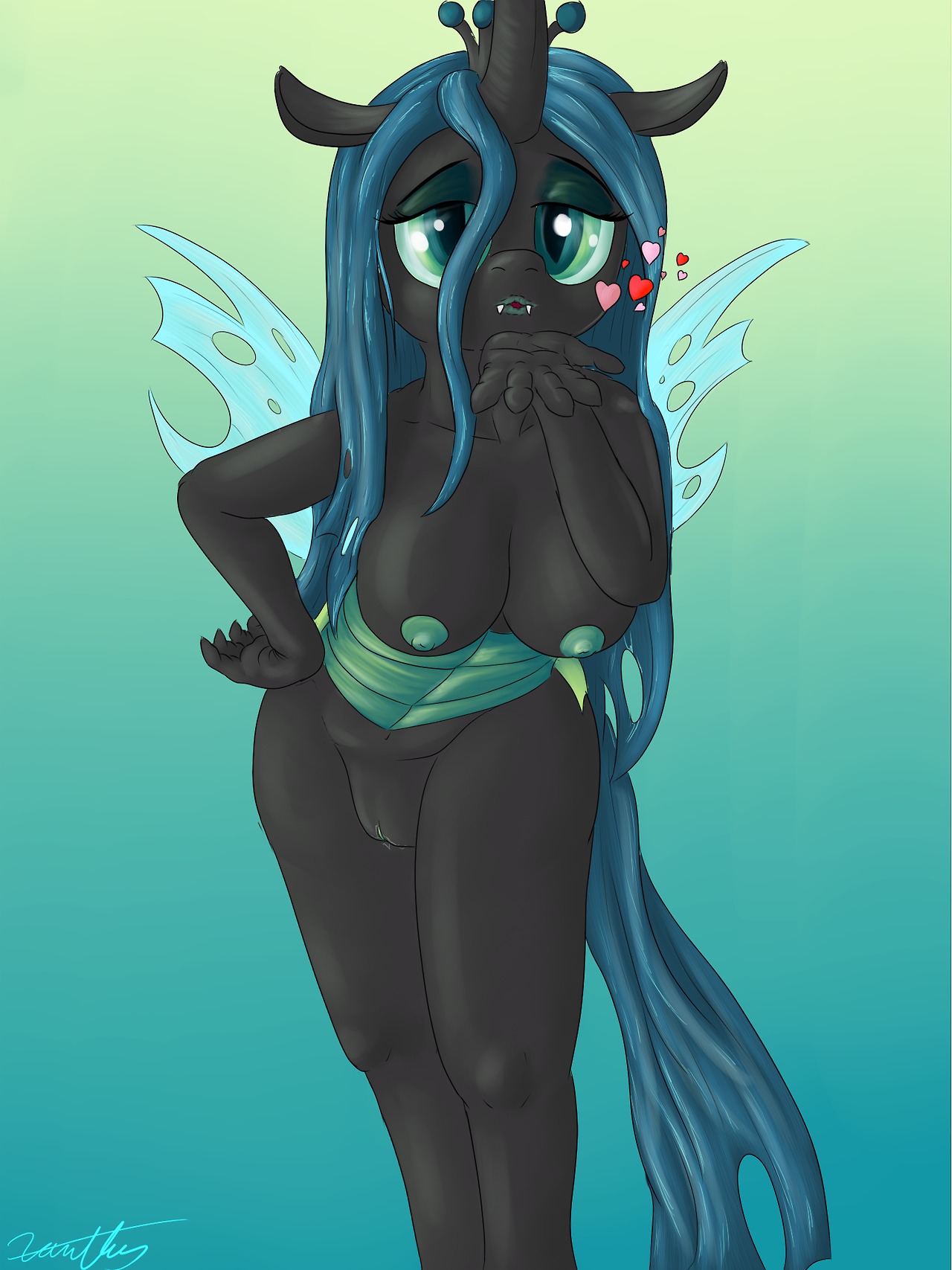Rule34 – If it exists, there is porn of it / xanthor, queen chrysalis (mlp) / 238832
