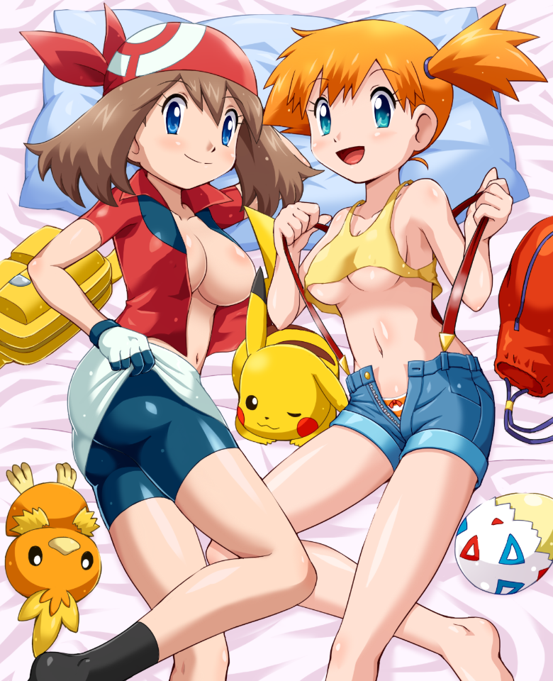Rule34 – If it exists, there is porn of it / pokemoa, soara, kasumi (pokemon), may (pokemon), misty (pokemon), pikachu, togepi, torchic / 238844