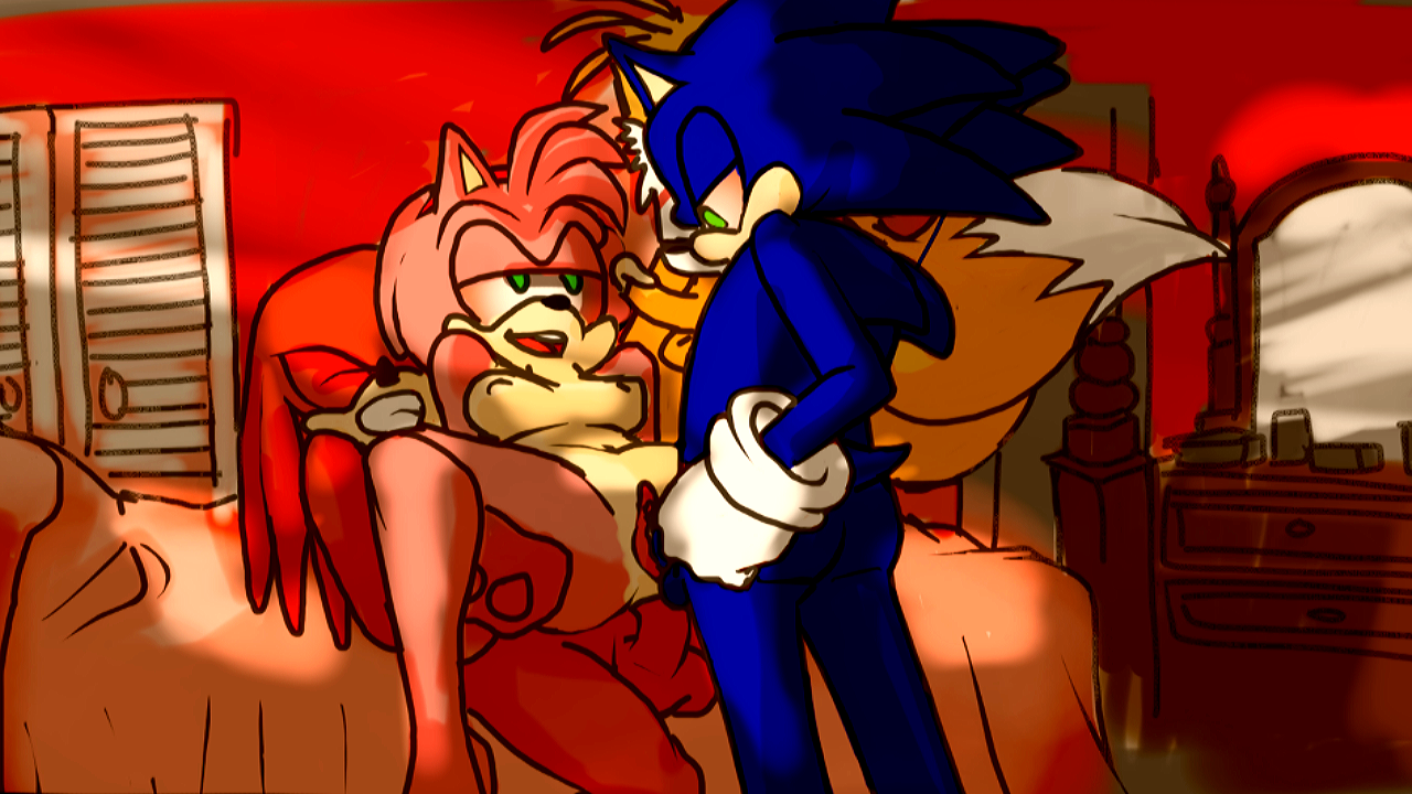 Rule34 – If it exists, there is porn of it / blueast, amy rose, knuckles the echidna, sonic the hedgehog, tails, team sonic / 238934