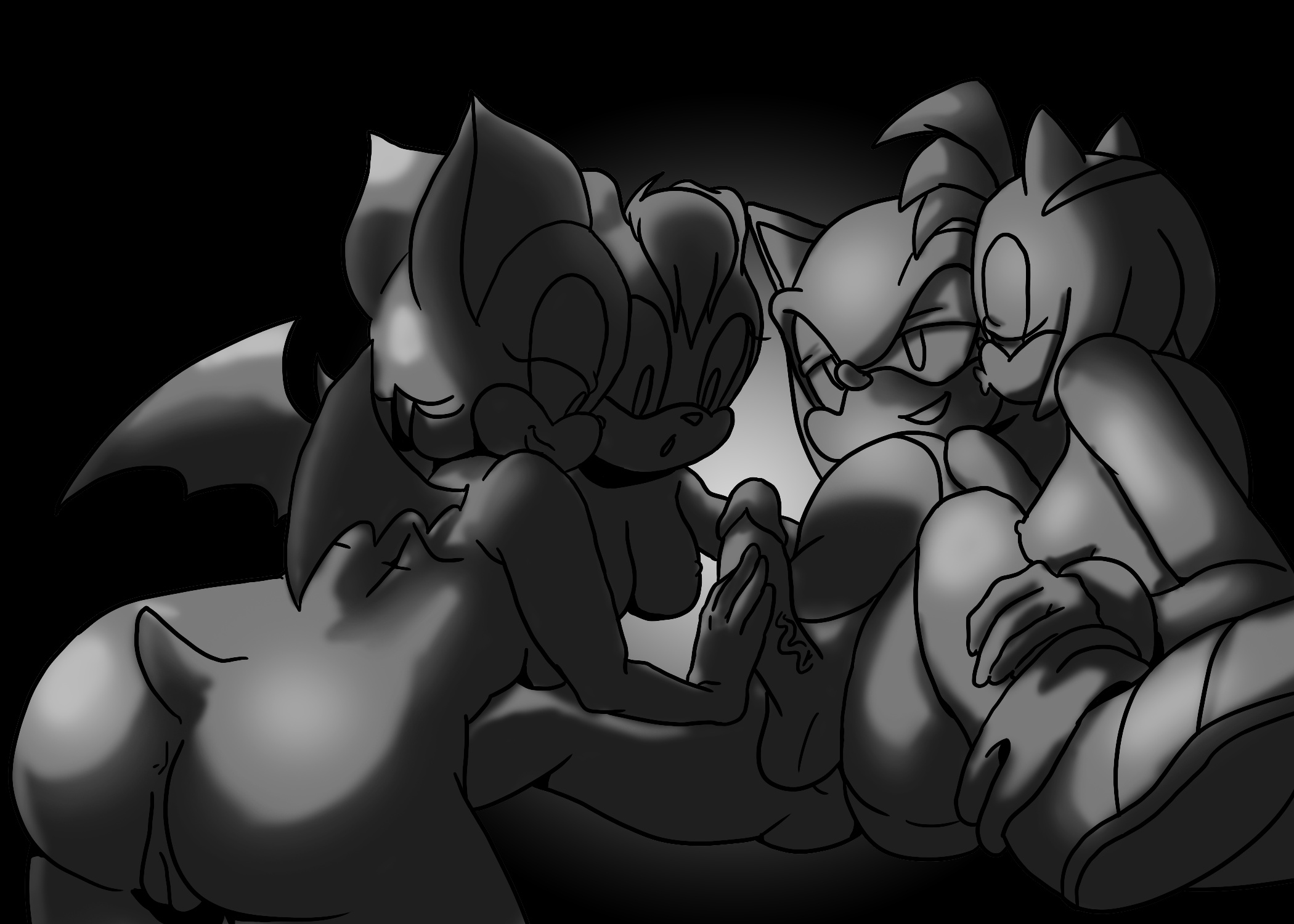 Rule34 – If it exists, there is porn of it / blueast, amy rose, rouge the bat, sonic the hedgehog, vanilla the rabbit / 239098