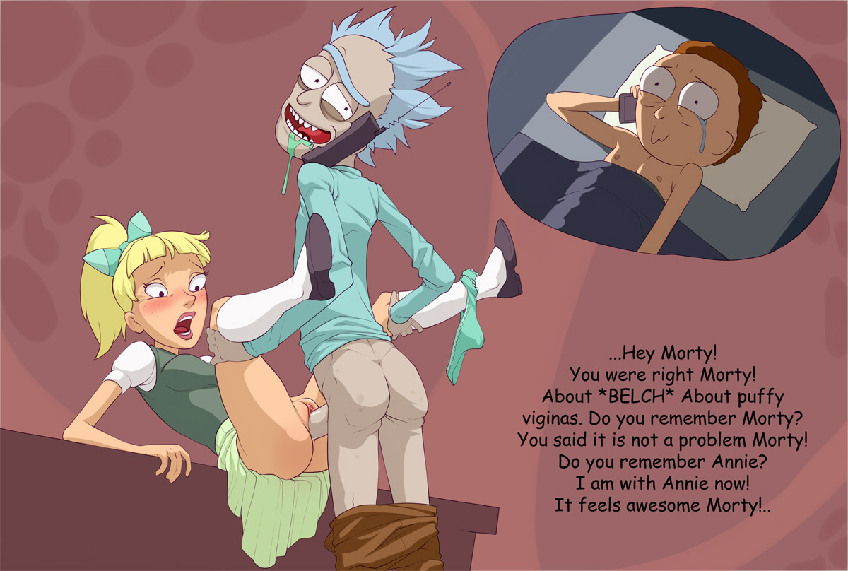 Rule34 – If it exists, there is porn of it / kotaotake, annie (rick and morty), morty smith, rick sanchez / 239306
