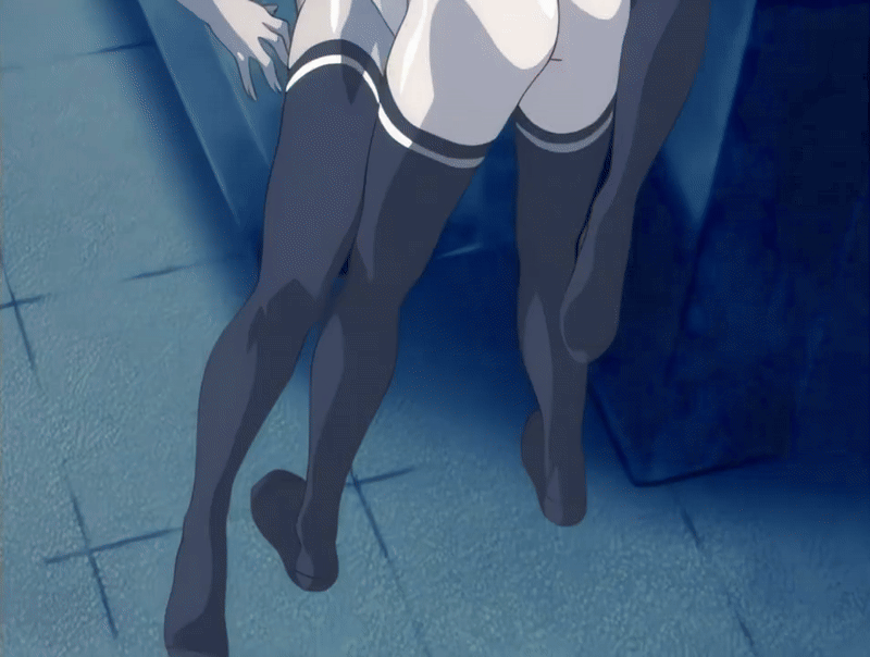 jody crowley, toudou yuki, bible black, bible black new testament, shin bible black, animated, animated gif, tagme, 00s, 1futa, 1girl, 2005, blonde hair, bouncing breasts, breasts, brown hair, closed eyes, futa with female, futanari, hair ribbon, large breasts, missionary, night, nipples, ribbon, sex, short hair, tan, tanline, thighhighs, twintails
